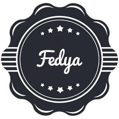 Fedya badge logo