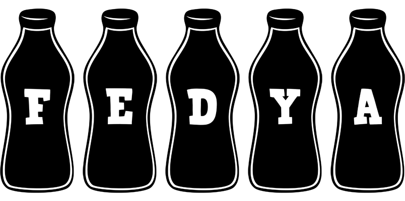 Fedya bottle logo