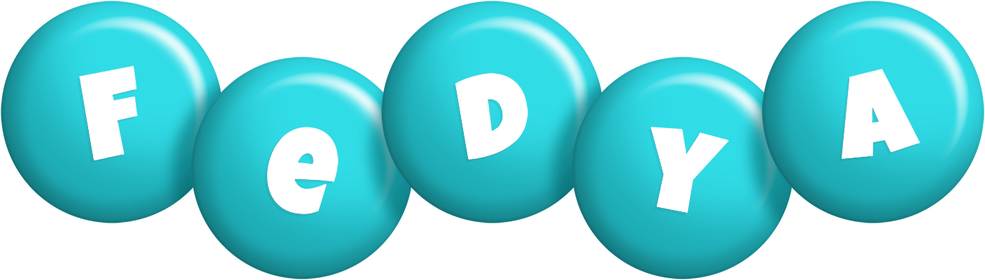 Fedya candy-azur logo
