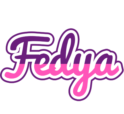 Fedya cheerful logo