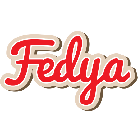 Fedya chocolate logo