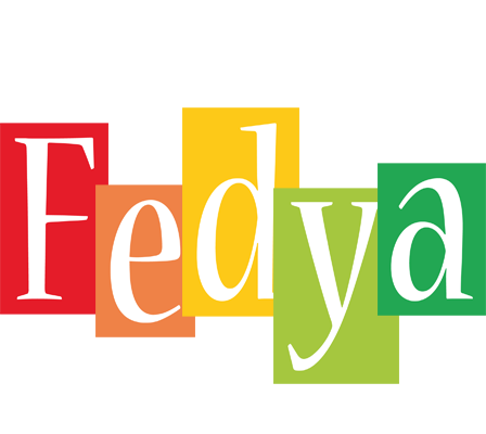 Fedya colors logo