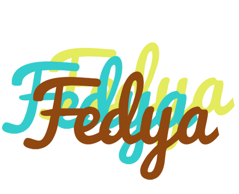 Fedya cupcake logo