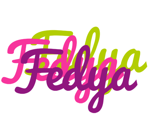Fedya flowers logo