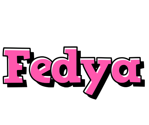 Fedya girlish logo