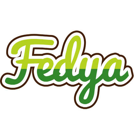 Fedya golfing logo
