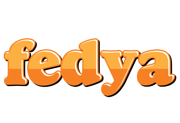 Fedya orange logo