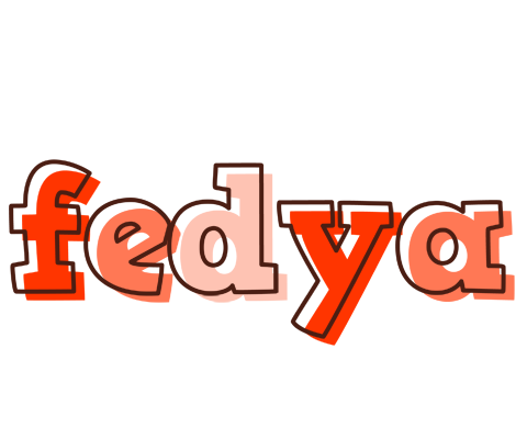 Fedya paint logo