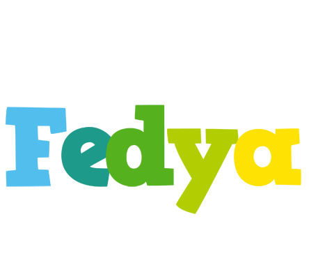 Fedya rainbows logo