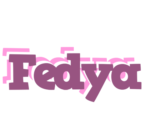 Fedya relaxing logo