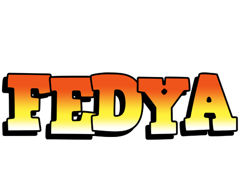 Fedya sunset logo