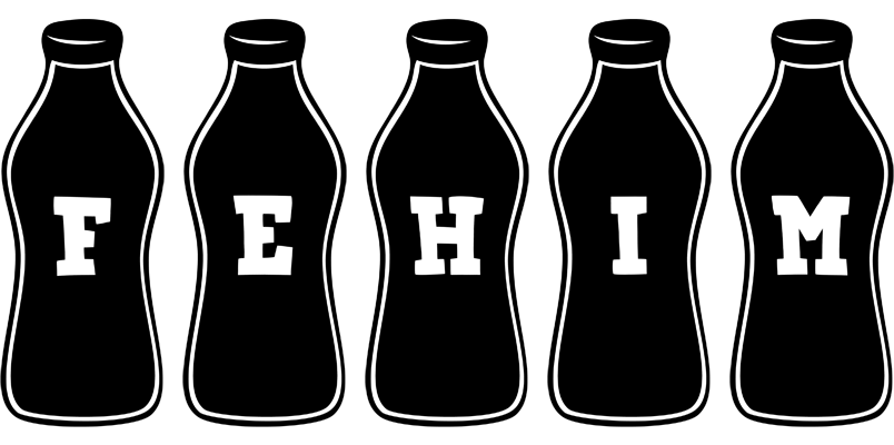 Fehim bottle logo