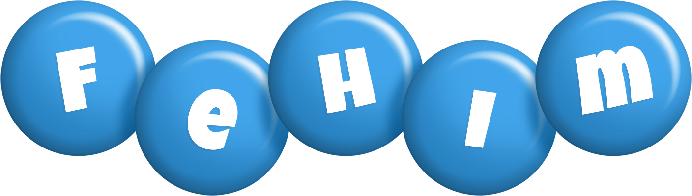 Fehim candy-blue logo