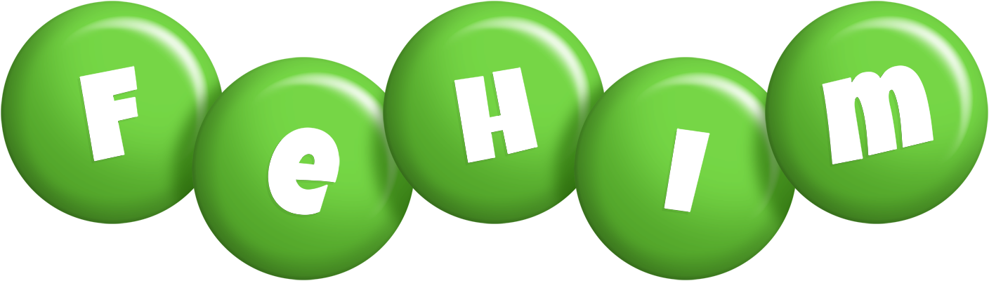 Fehim candy-green logo