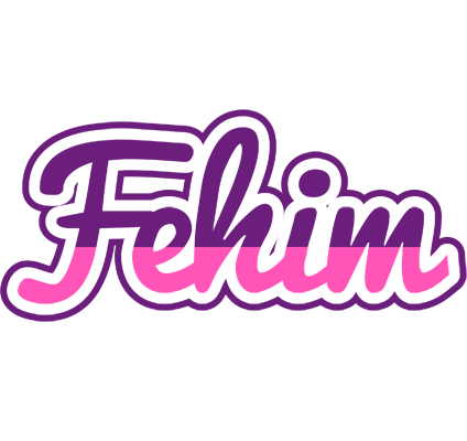 Fehim cheerful logo