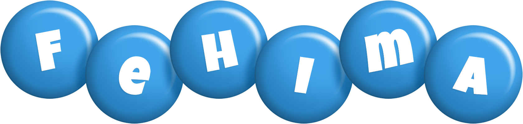 Fehima candy-blue logo
