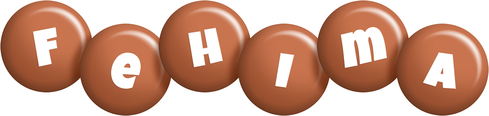 Fehima candy-brown logo