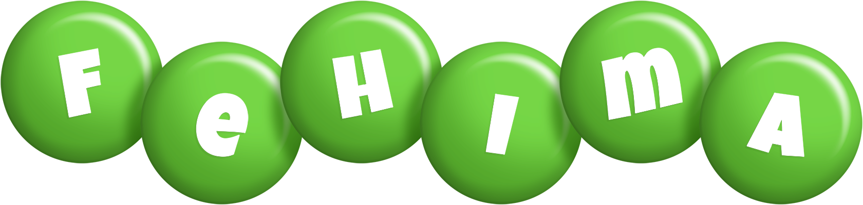 Fehima candy-green logo