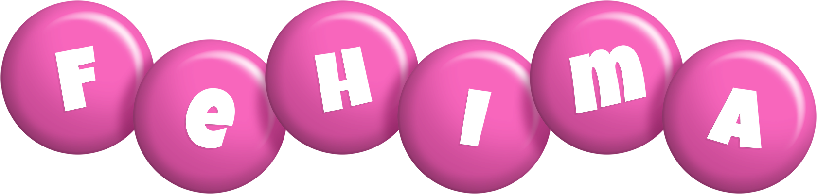 Fehima candy-pink logo
