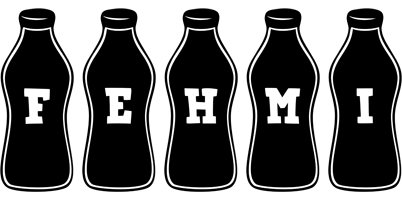 Fehmi bottle logo