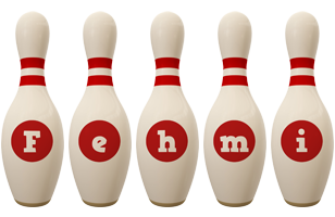 Fehmi bowling-pin logo