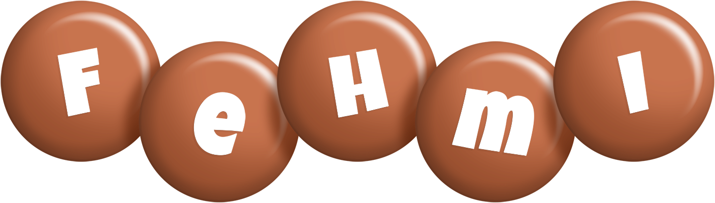 Fehmi candy-brown logo