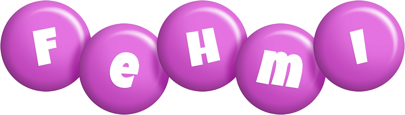 Fehmi candy-purple logo