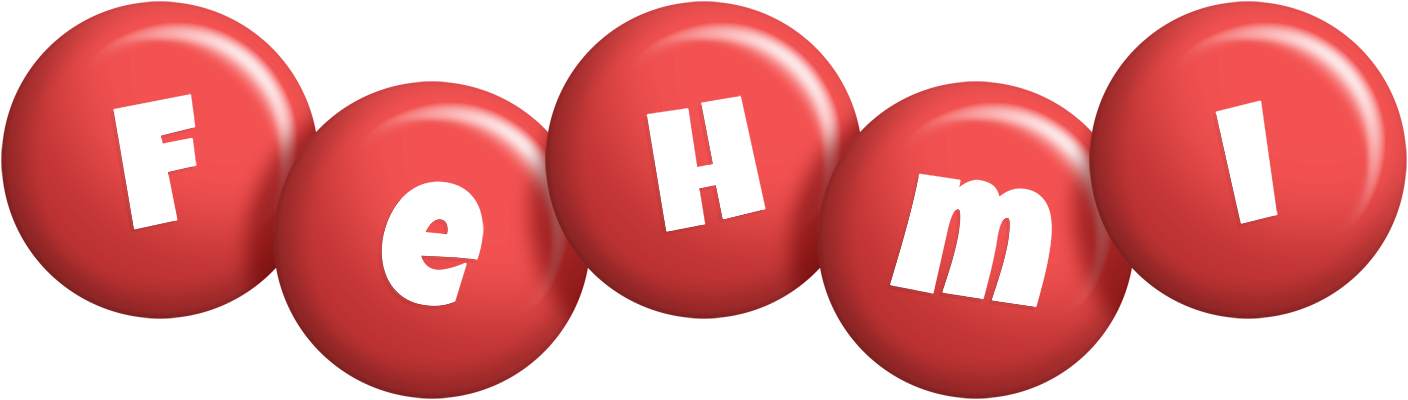 Fehmi candy-red logo