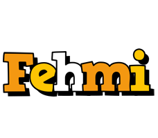 Fehmi cartoon logo