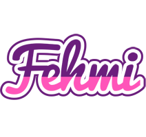 Fehmi cheerful logo