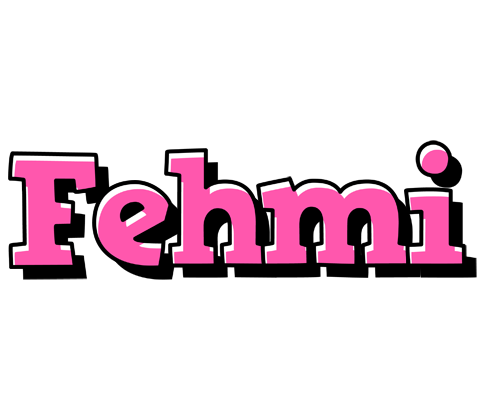 Fehmi girlish logo