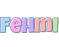 Fehmi pastel logo