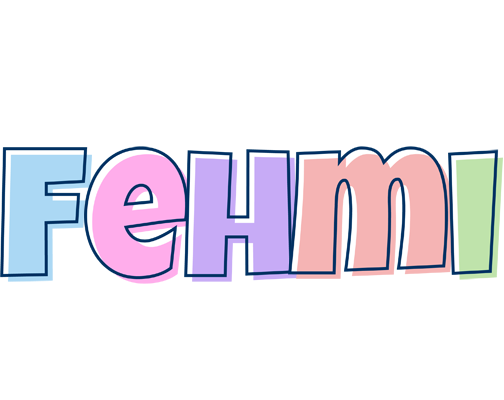 Fehmi pastel logo