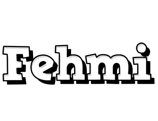Fehmi snowing logo