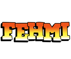 Fehmi sunset logo