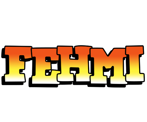 Fehmi sunset logo