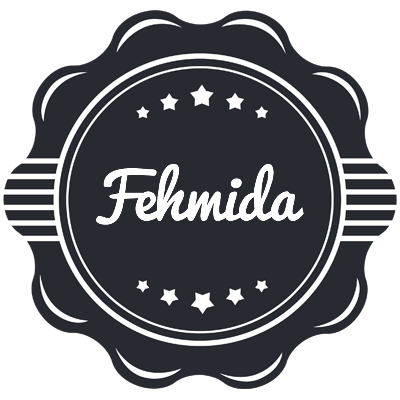 Fehmida badge logo