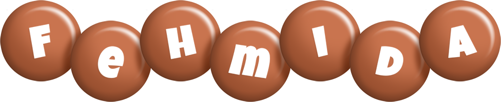 Fehmida candy-brown logo