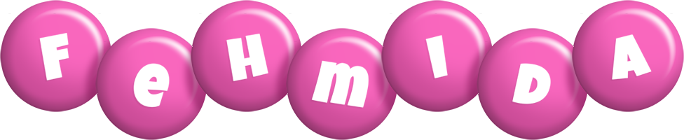 Fehmida candy-pink logo