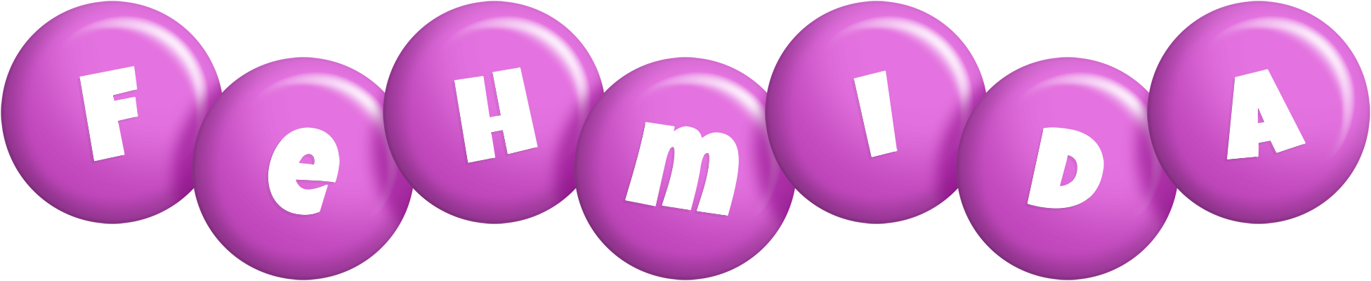 Fehmida candy-purple logo