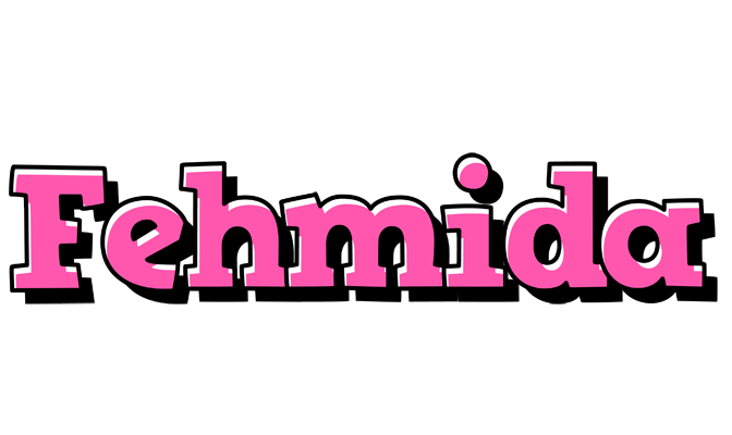 Fehmida girlish logo