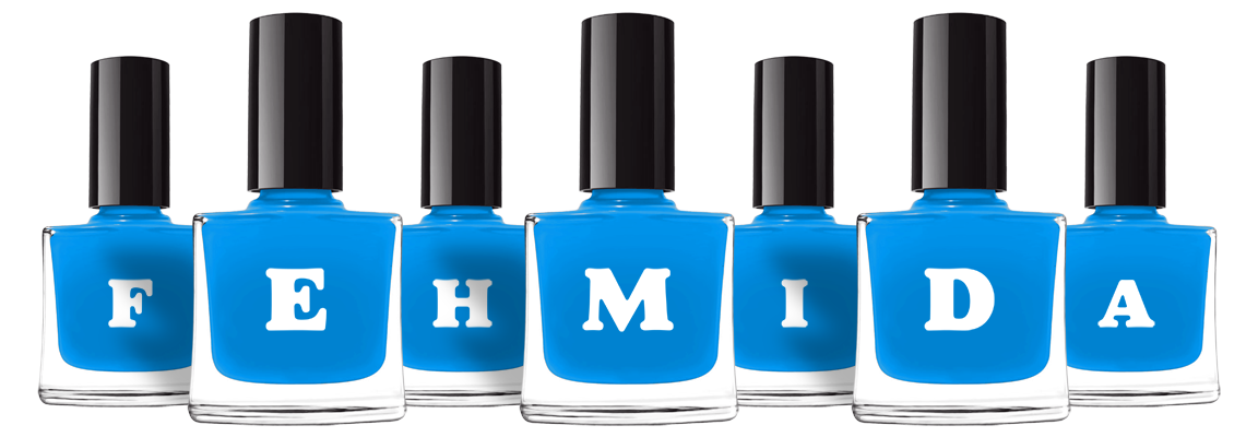 Fehmida glossy logo