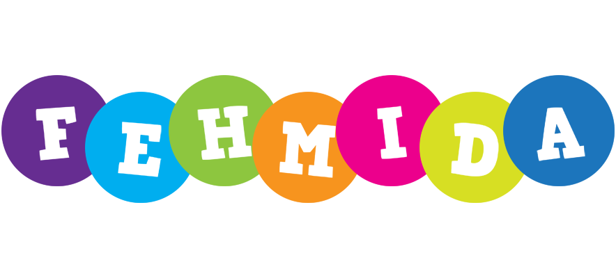 Fehmida happy logo