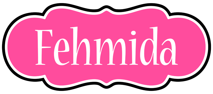 Fehmida invitation logo