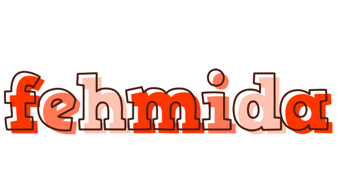 Fehmida paint logo