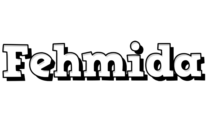 Fehmida snowing logo