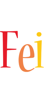 Fei birthday logo