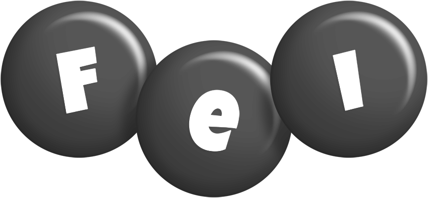 Fei candy-black logo