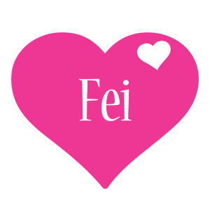 Fei love-heart logo