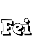 Fei snowing logo